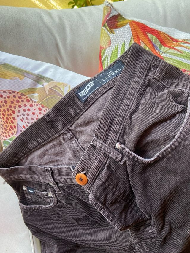 Pantalón de pana GAP hombre gris