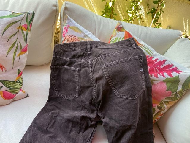 Pantalón de pana GAP hombre gris