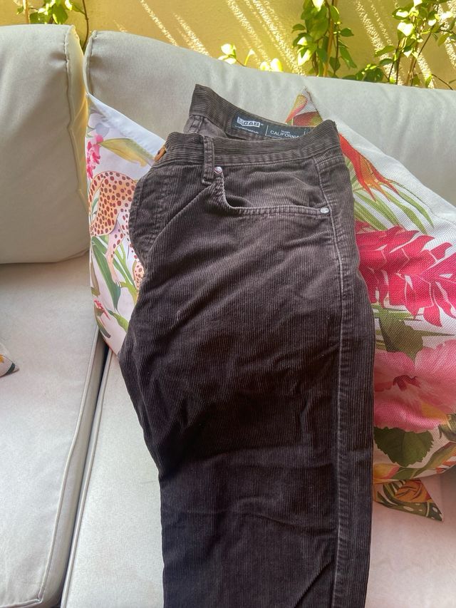 Pantalón de pana GAP hombre gris