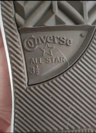 Converse Rojas Talla Alta