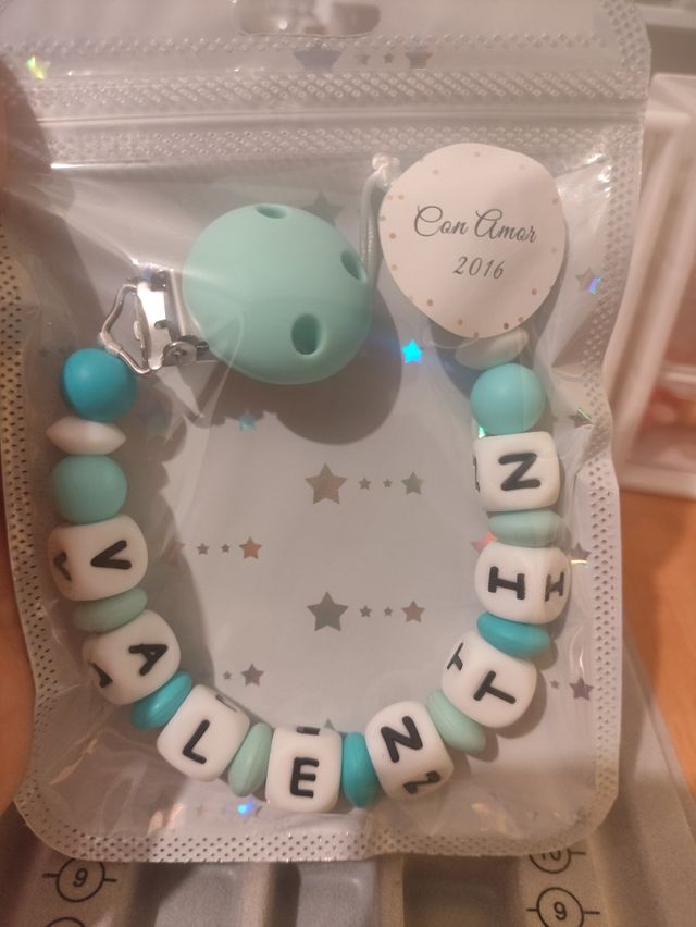 Chupetero personalizado VALENT