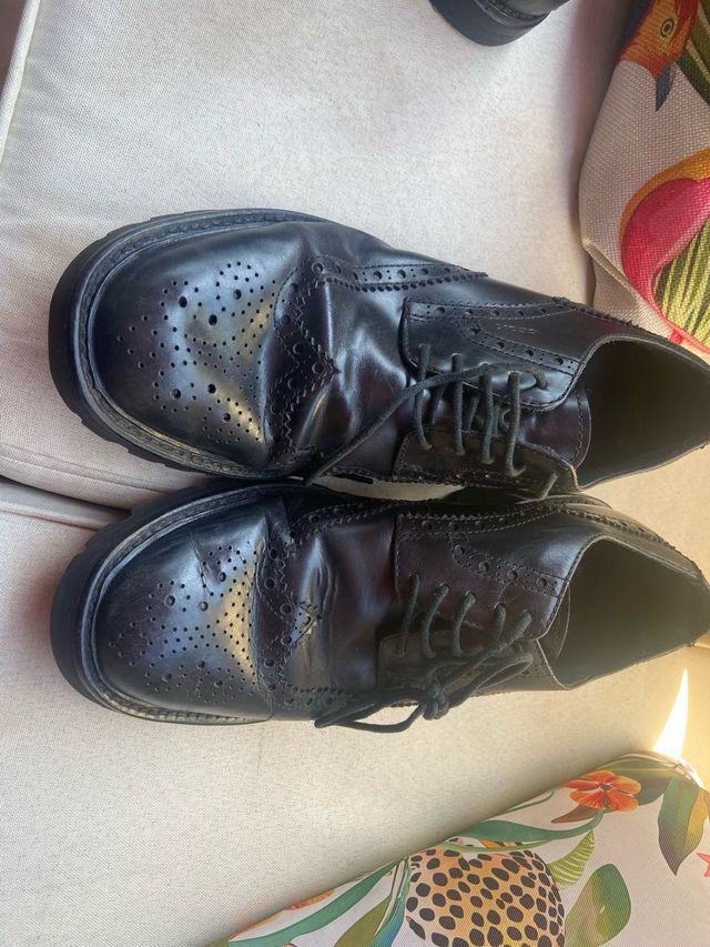 Zapatos de vestir Geox negros para hombre