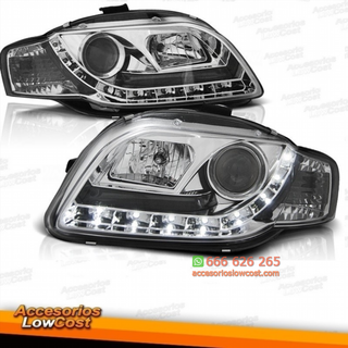 FAROS LUZ DIURNA LED A4, 04-08 CRISTAL CLARO/CRO