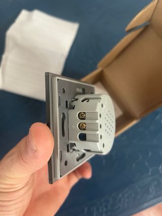 Interruptor Táctil Luxus-Lamp Plateado