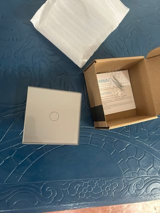 Interruptor Táctil Luxus-Lamp Plateado