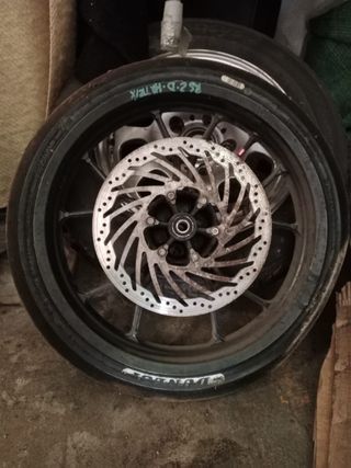 Llantas Supermotard con Slicks