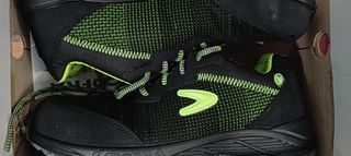Zapatos de seguridad Cofra Karma Negro/Verde