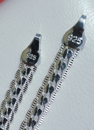 Collar y Pulsera de Plata 925 - 60/65 cm