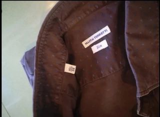 Set 2 camicia Sorbino nero Mastai Ferretti marrone