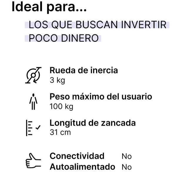 Bicicleta Elíptica DOMYOS 100