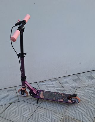 Patinete Oxelo morado 6-9 años