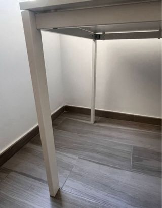 Mesa Ikea Melltrop Blanca 125x75