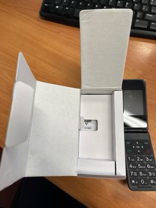 Teléfono Alcatel 3082 Gris