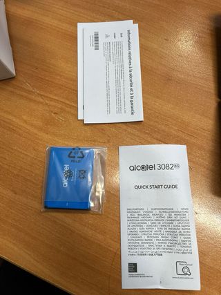 Teléfono Alcatel 3082 Gris