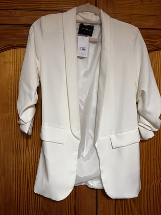 Blazer Pura Vida Blanca Talla S