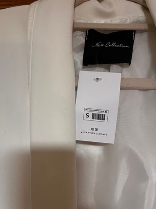 Blazer Pura Vida Blanca Talla S