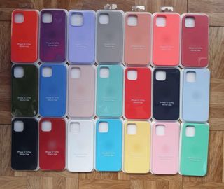 Funda de iPhone 12, 12 Pro de silicona