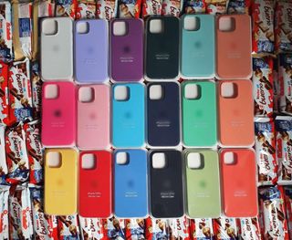 Funda de iPhone 13, 13 Pro, 13 Pro Max de silicona