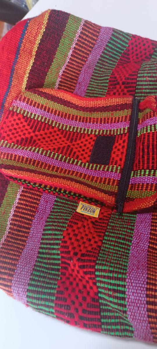 Borsa zaino etnica multicolor