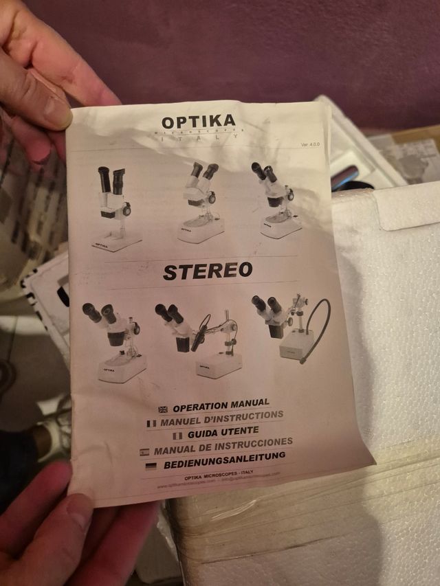 Microscopio Estéreo Optika