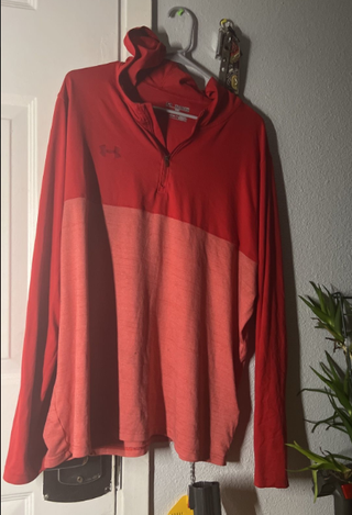 Sudadera con capucha Under Armour roja