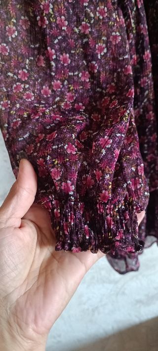 Vestito Zara Viola Floreale