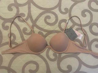 Conjunto lencería Calvin Klein nude