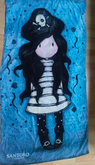 Toalla Gorjuss Pirata Azul