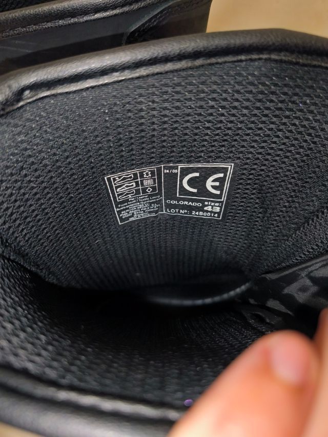 Botas de Moto Negras