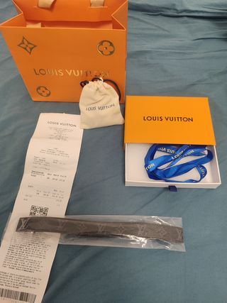 Pulsera Louis Vuitton Negra
