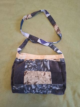 Bolso artesanal patchwork