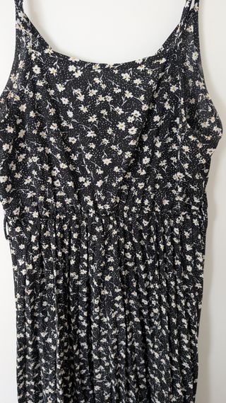 Vestido Midi SheIn Flores