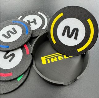 Posavasos Pirelli F1 Neumáticos