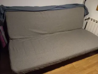 Sofá Cama Gris (cama de matrimonio)
