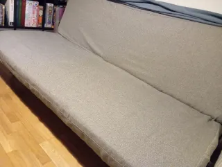 Sofá Cama Gris (cama de matrimonio)
