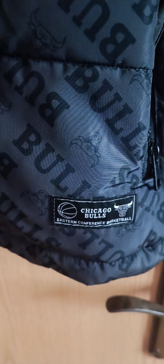 Abrigo Chicago Bulls NBA Negro