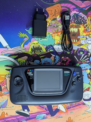 SEGA Game Gear IPS con USB C y Batería Externa