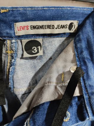 Pantalones Vaqueros Levi's Engineered Azules