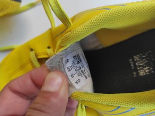 Scarpini calcio Puma gialli n.32