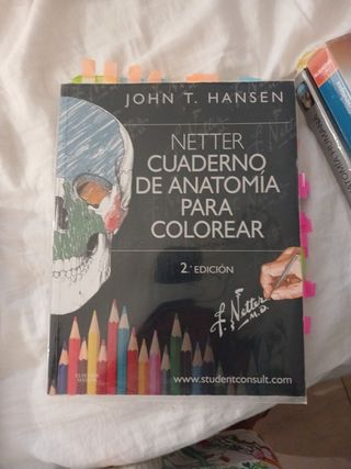 Netter. Cuaderno de anatomía para colorear + St...
