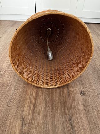 Lámpara Techo Ratán IKEA