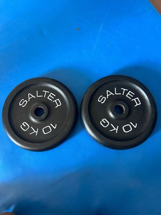Discos de pesa Salter 10 kg