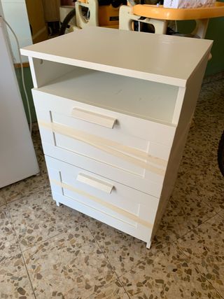Comodino bianco Ikea