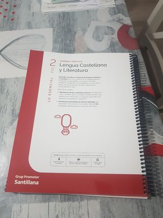 Cuaderno Lengua castellana 2 ESO Construyendo m...