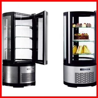 Maquinaria hostelería. Vitrina refrigerada Redonda