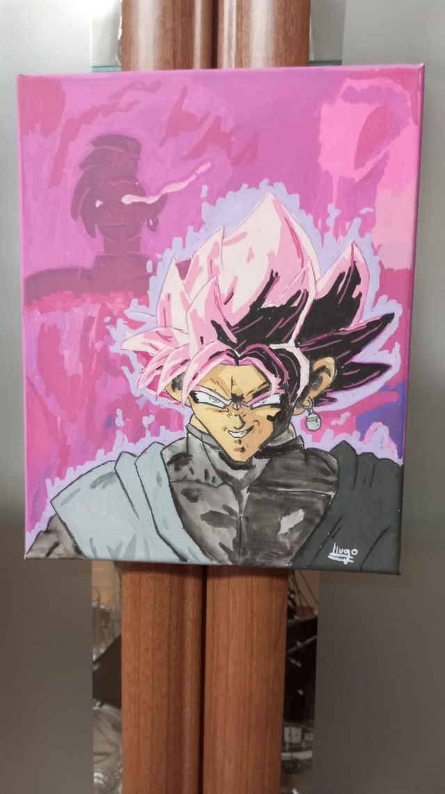 Lienzo Dragon Ball Z Black Goku