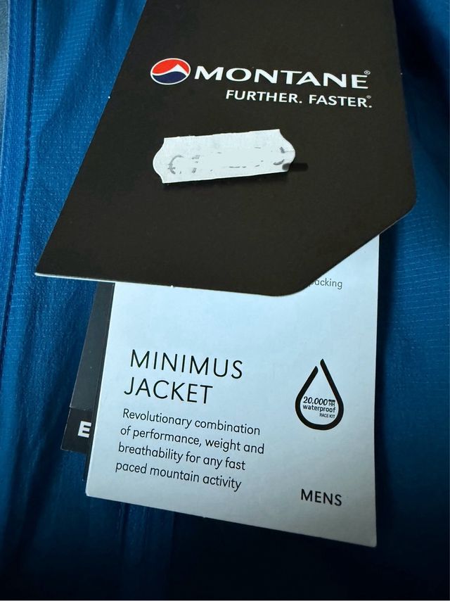 Chaqueta Montane Minimus Lite Azul