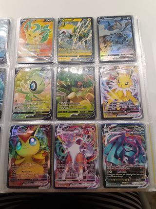 Colección Cartas Pokémon VMAX y GX