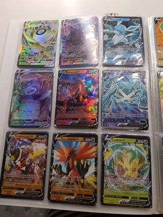 Colección Cartas Pokémon VMAX y GX