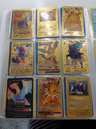 Colección Cartas Pokémon VMAX y GX